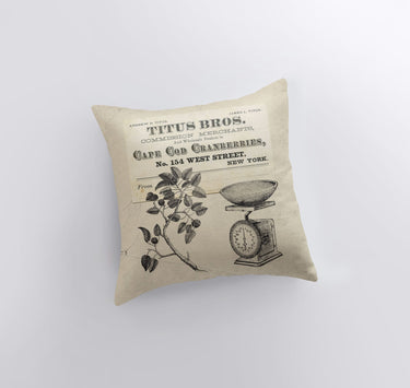 Cape Cod Pillow Cover | Vintage